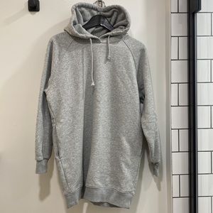 Aritzia TNA oversized hooded sweater dress